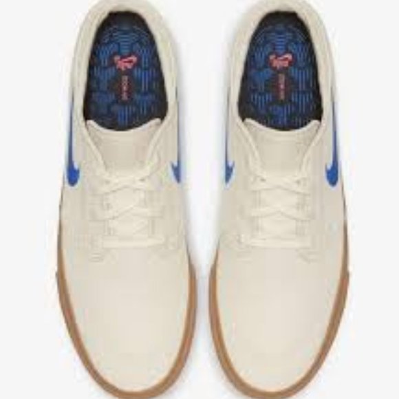 nike sb janoski ivory & gum canvas skate shoes